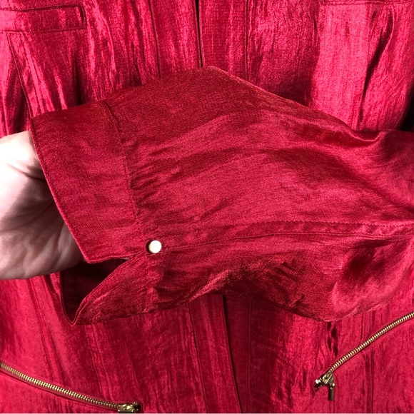 Chico’s Red Jacket - Picture 4 of 11
